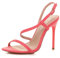 AJVANI high heel barely there strappy buckle evening sandals shoes size 7 40