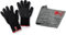 Weber 6670 Premium Handschuhe, Größe L/XL, Grillhandschuhe, bis 260°C & 17689 Mikrofasertuch, Reinigung, polieren, grau, 25.0 x 6.0 x 9.0 cm
