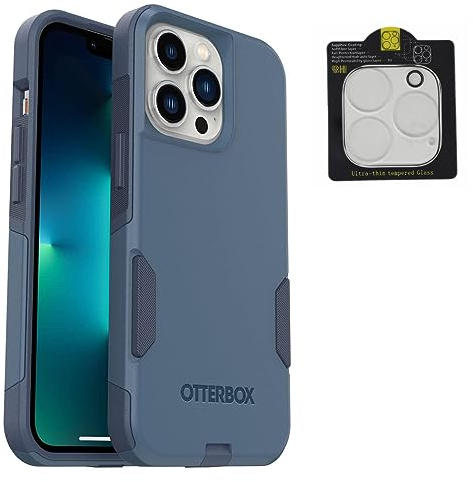 OtterBox Commuter Series Schutzhülle für iPhone 13 Pro, Motiv Rock Skip Way, mit Kameralinsenschutz, keine Einzelhandelsverpackung