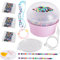 Genround Perlen Spinner Elektrisch, Clay Bead Armband Kit Essentials, Bead Spinner Nadeln enthalten, Anwendbar für verschiedene Arten von Perlen