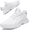 ZGPWZWL Damen Schuhe Sneaker Sportschuhe Leichtgewichts Fitness Tennisschuhe Sportschuhe Turnschuhe Outdoor Joggingschuhe,Weiß EU 42