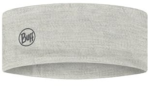 BUFF®| Stirnbänder LW Merino Wool Stirnbänder Männlich Weiblich Erwachsene Temperaturregulierend, 100% Merinowolle, Open Air, Nachhaltig, Leicht, Komfort, Einheitsgröße, Gris
