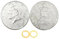 POFET Coin In Bottle Folding Coin Magic Close-Up Coin Magic Close-Up Magic Show Props,Folding Coin Magic Trick