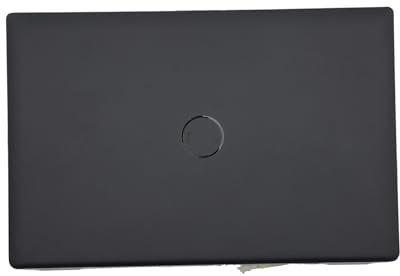 WGY Replacement LCD Screen Back Cover Rear Lid Top Case Back Housing with Hinges for Dell Latitude 15 3520 E3520 Black 017XCF 17XCF