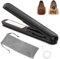 HUIJUTCHEN Cordless Hair Straightener, Mini Travel Flat Portable Wireless Rechargeable 2 in 1 Straightener and Curler Styling Tools Quick Heat Up & 4 Temp Adjustable Gift for Women Christmas