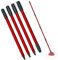 Spin Mango de Repuesto Mop Compatible With Vileda Turbo Spin Mop EasyWring Adjustable 4 Section Rod Extraíble