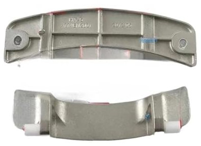 1 pieza de bisagra de puerta, compatible con la lavadora LG 4774EN2001, pieza de repuesto