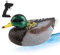 Hbbgdiy Barco de Control Remoto 13x6x6 '' Barco de plástico Impermeable de plástico RC de con Doble propulsor Automático de Apagado por Encima de Agua de Pato de Agua para Regalos de Piscina.