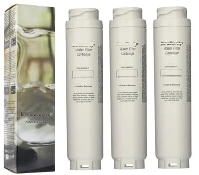 Ultra Clarity Refrigerator Water Filter,Compatible for Bosch 644845、740560、9000194412、740560、Compatible for Miele KWF1000(3pcs)