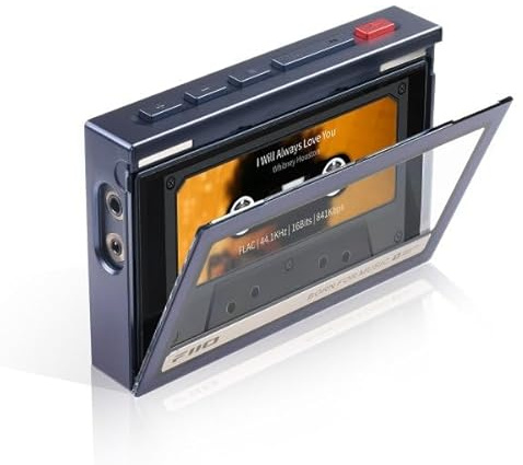 Cassette Style Case for the FiiO M21 DAP (Dark Blue)