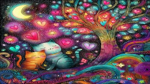 Fantasie Puzzles 1000 Teile Schwer Spielzeug Lernspiel Impossible Herausforderungsspielzeug für Erwachsene und Kinder ab 12 Jahren 75x50cm/1000pcs