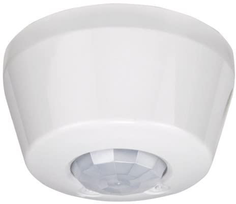 Legrand 048948 Détecteur de Mouvement Autonome Eco1 3 Fils avec Neutre IP42, Mosaic pour Fixation au Plafond en Saillie, Blanc