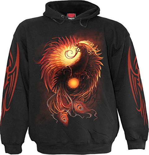 Spiral - Men - Phoenix Arisen - Hoody Black