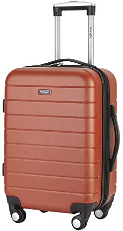 Wrangler 20 Piece USB Port Cup Holder Carry-On Luggage