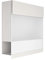 Briefkasten mit Zeitungsfach in Weiß, Design Briefkasten I Acryl White Manhattan