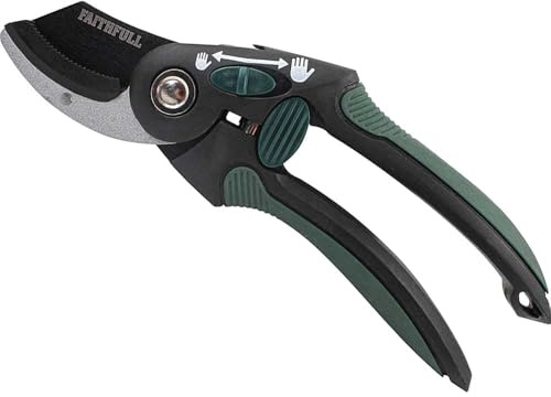 Faithfull FAICOUANV8 Countryman Anvil Secateurs - 215mm (8in) Cutting Cap: 16mm (5/8in)