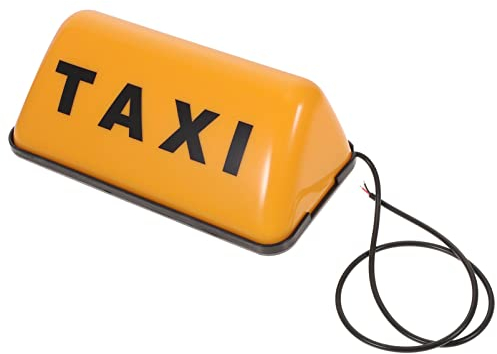 Beaupretty LED-Dach-Taxi-Schild Taxischild Taxidach-Leuchtschild Mit Lichtkuppel Autodachlicht Taxi-Oberlicht