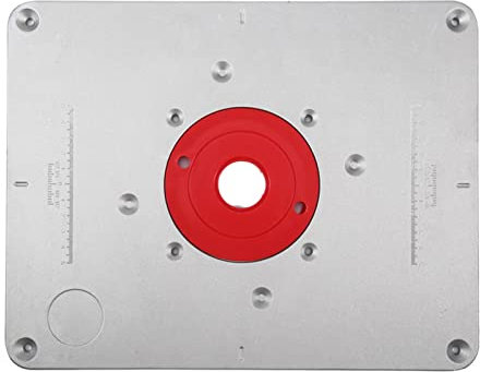 EMUKOEP Triton R300 Mm X 235 Mm X 9,5 Mm Plaque D'insertion de Table de Routeur Bricolage et Plaque D'insertion de Table Intérieure Routeur 35 × 24 × 4 300 Mm X 235 Mm X 9,5 Mm Plaque