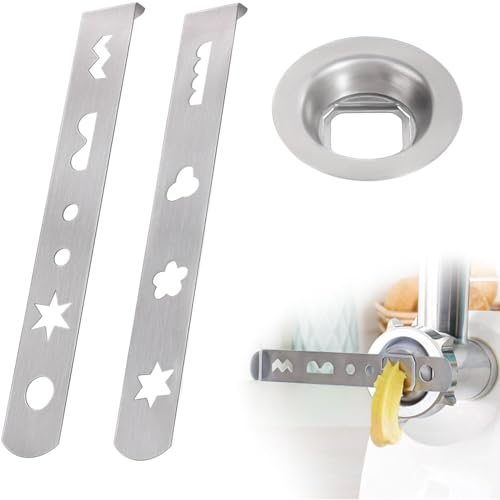 2 piezas de molde para repostería, 8 formas de accesorios para picadora de carne, accesorio de acero inoxidable para hacer galletas, postres, carne picada para MUM4/MUM5