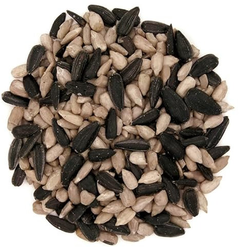Mélange de graines de tournesol - 20 kg - pelées et noires - Nourriture pour oiseaux