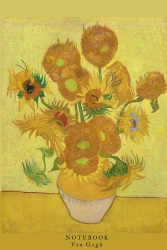 Van Gogh Notebook: Art Journal, Sunflower Journal