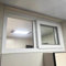 Finestra for Bagno, Finestra in Alluminio for Fienili, Piccola Finestra A Vasistas in Alluminio for Garage, Finestra A Vasistas for Carichi Pesanti(40x20in/100x50cm)