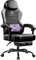 WAILOR Gaming Chair with Massage and Packet Spring Cushion,Ergonomic Gamer Chairs for Adults with Footrest 300lbs,High Back Gamer Leather Chair with Headrest and Lumbar Support