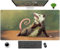 Niedliches Kawaii-Anime-Mauspad, Cartoon-Design, XXL, großes Gaming-Mauspad mit genähten Kanten, cooles Computer-Laptop-Tastatur-Mauspad, 80 x 40 cm, rutschfeste Gummiunterseite, Mauspad für