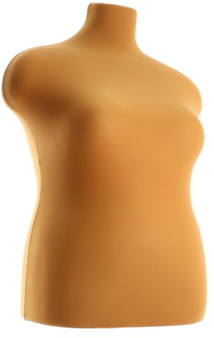 DummyDoll Überzug für Schneiderpuppe Haut/Gold Wechselbezug für Schneiderbüste Gr. XL bis XXL