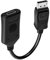 Trufolxiaz DisplayPort HDTV Porta Convertitore Cavo 4K 60Hz Risoluzione Adattatore Plug del Cavo E Riprodurre per PC Laptop Black Multiple Screen DisplayPort HDTV Splitter Porta HDTV