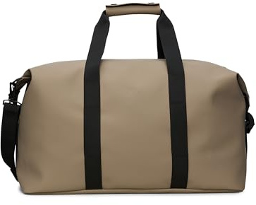 Rains Unisex Erwachsene Sporttasche | Wasserdichte PU-Weekender für Damen und Herren; 36L Reisetasche, beschichteter Reißverschluss, Kompressionsriemen