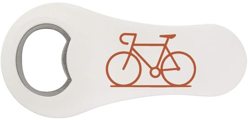 Azeeda 'Bicycle Symbol Cycling' Bottle Opener Fridge Magnet (BO00095058)