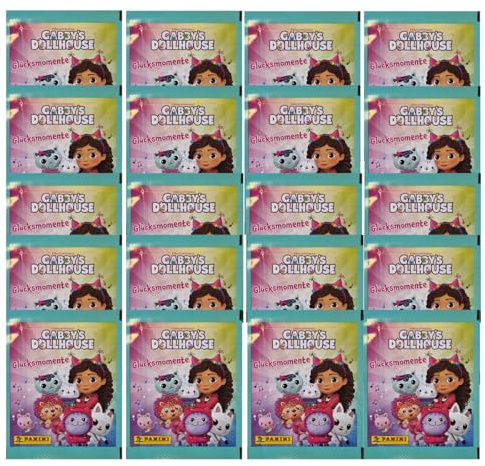 Glücksmomente Sticker Sammelserie | 20 Stickertüten à 5 Sticker | XXL Nachfüll-Set zum Sammeln & Tauschen