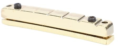 HWGING Sillet de guitare en laiton, 7 cordes de rechange pour guitare électrique, tonalité de volume réglable avec style, clé incluse