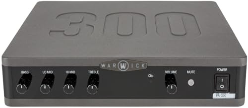 Warwick PA 300 Bass Power Amp Head with 4-Band Equalizer 300 Watt