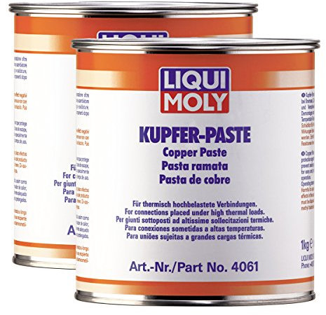 2x LIQUI MOLY 4061 Kupfer-Paste Kupferfett 1kg