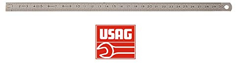 USAG 978 A RIGHE RIGHELLO RIGA FLESSIBILE GRADUATE MILLIMETRATE IN ACCIAIO INOX