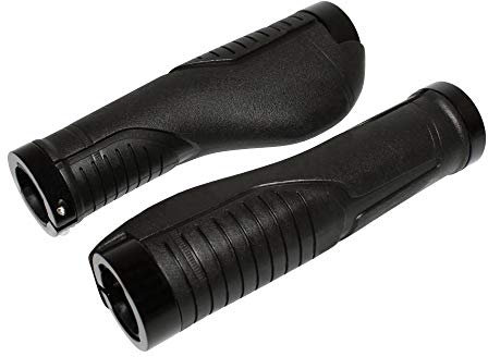 Newton Klinke City-Vtt Anatomisch Zwei Materialien Schwarz Doppelt Schelle Chc l140mm (Paar)