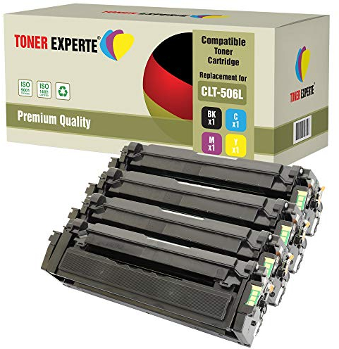 TONER EXPERTE 4er Set Premium Toner kompatibel zu CLT-K506L C506L M506L Y506L für Samsung CLX-6260FW, CLX-6260ND, CLX-6260FR, CLX-6260FD, CLP-680ND, CLP-680DW
