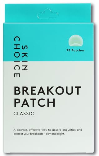 SKIN CHOICE Breakout Pickel Patches – Hydrocolloid Pimple Patch (75 Stück Akne Patches) – Pickelpflaster & Pickelpatches Gesicht – Acne Patch, Vegane Koreanische Hautpflege