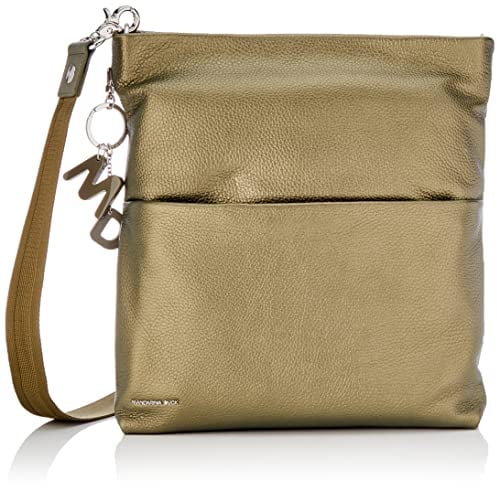 Mandarina Duck MD 20 LUX P10ZLT68, Borsa A Tracolla Donna, Verde (Metal Green), 32x33x5 (L x H x W)
