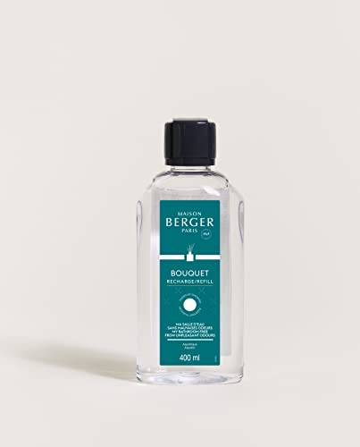 MAISON BERGER Paris – Nachfüllpack für Duftstrauß, geruchshemmend, 400 ml – Duft Mein Badezimmer ohne schlechte Gerüche