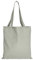 TEXXILLA 10er | 25er | 100er Pack Baumwolltasche - 28 Farben | mit Zwei Langen Henkeln | 38x42cm | Jutebeutel | Einkaufstasche | unbedruckt, Farbe:grau, Größe:100 Stück