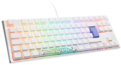 Ducky One 3 Classic Mechanische Gaming Tastatur - TKL-Format 80% - MX-Silent-Red - Mechanical Keyboard