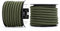 Abma Cord Corda Elastica 10mm 10M Corda di Gomma Cavo Elastico Marino per Teloni, Tende e Bagagli - Verde Oliva