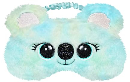 Ynaice Augenmaske, Süße Koala Schlafmaske Neuheit Lustig Weiche Augenmaske Abdeckung für Erwachsen,für Reisen, Nickerchen (Grün, Koalas)