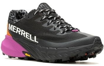 Merrell Women's Agility Peak 5 Trail Running Sneakers, Black/Multi, 11