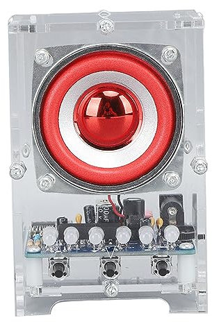 YWBL-WH DIY-Lautsprecher-Kit, Löt-Übungsset, DIY-Lautsprecher, Einfache Bedienung, Lernen und Erkunden von Elektronik-Schaltungsprinzipien, Lautsprecher (Fertiges Produkt)