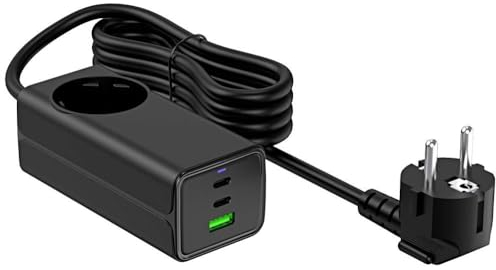 AKYGA AK-CH-21 USB-Ladegerät 65W USB-C®, USB-A, Schutzkontakt-Steckdose Anzahl Ausgänge: 4 x