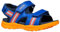 Geox J VANIETT Boy B Sandale, Royal/Orange, 30 EU